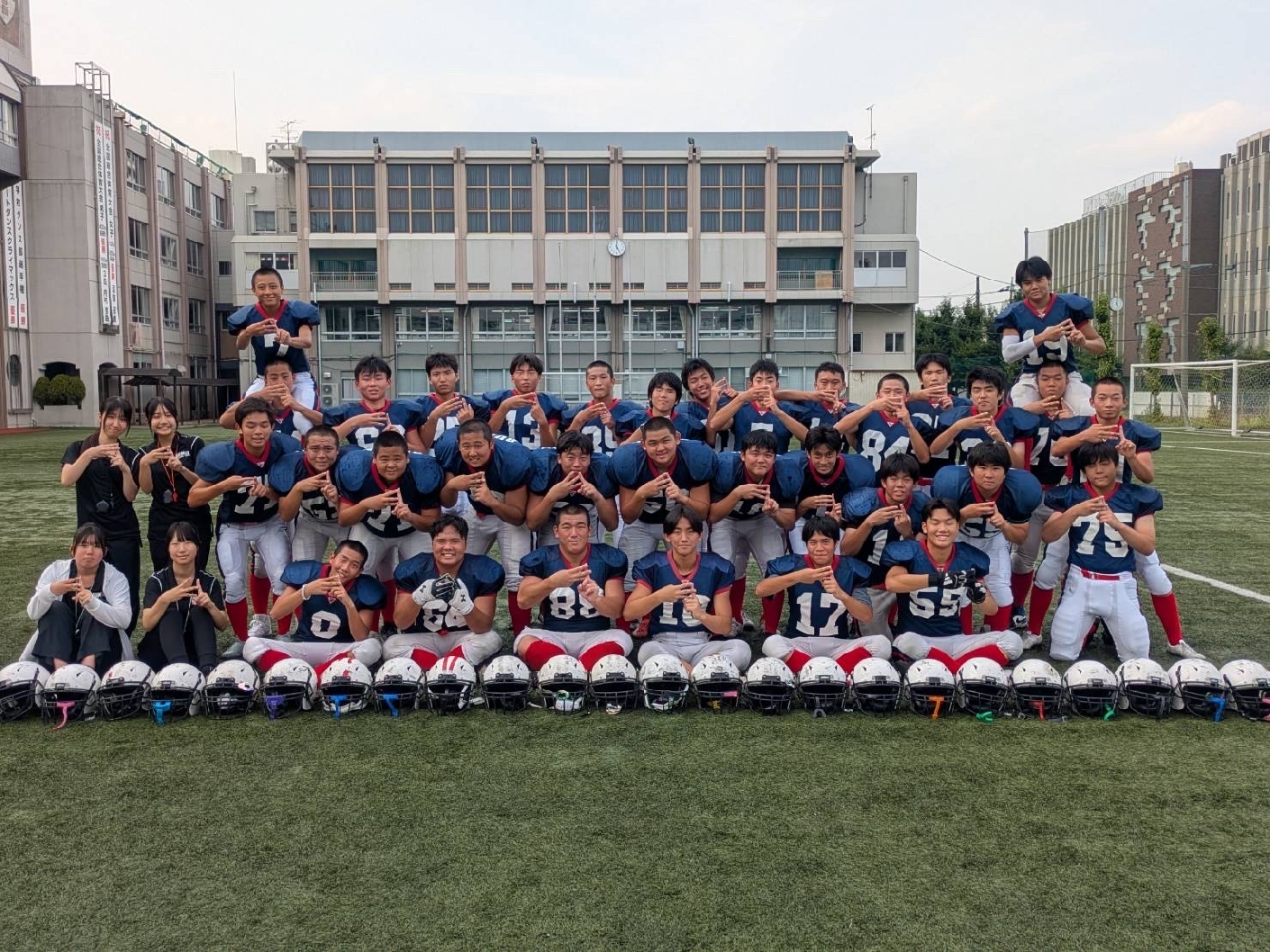 セレクションで選ばれなかったチームメイトの分も背負い、存分に暴れてきてください。頑張れ！