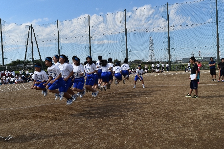 大縄跳び