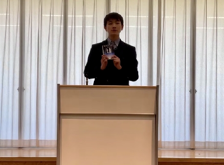 たくさん練習をしました